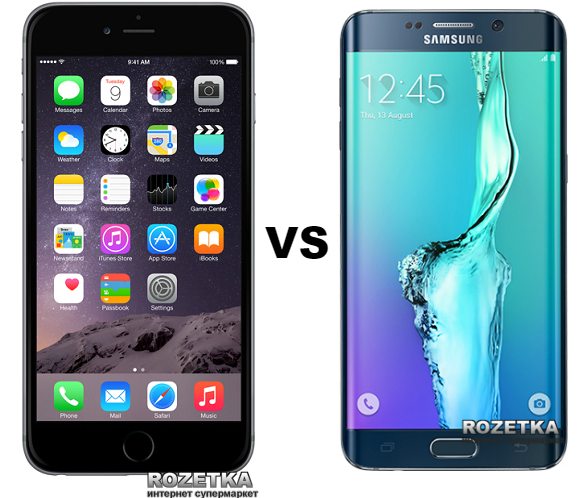 Сравнение смартфона Apple iPhone 6 Plus с Samsung Galaxy S6 Edge Plus - 3 фото
