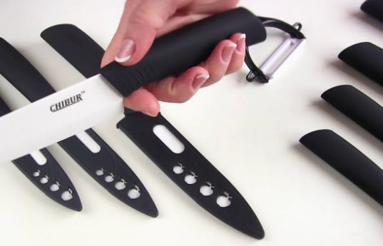 Керамические кухонные ножи CHIBUR